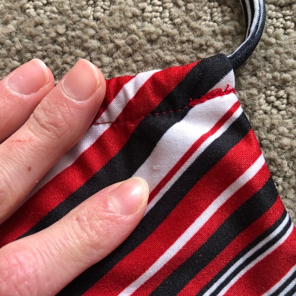 Striped Halter Top - Picture 5 of 6